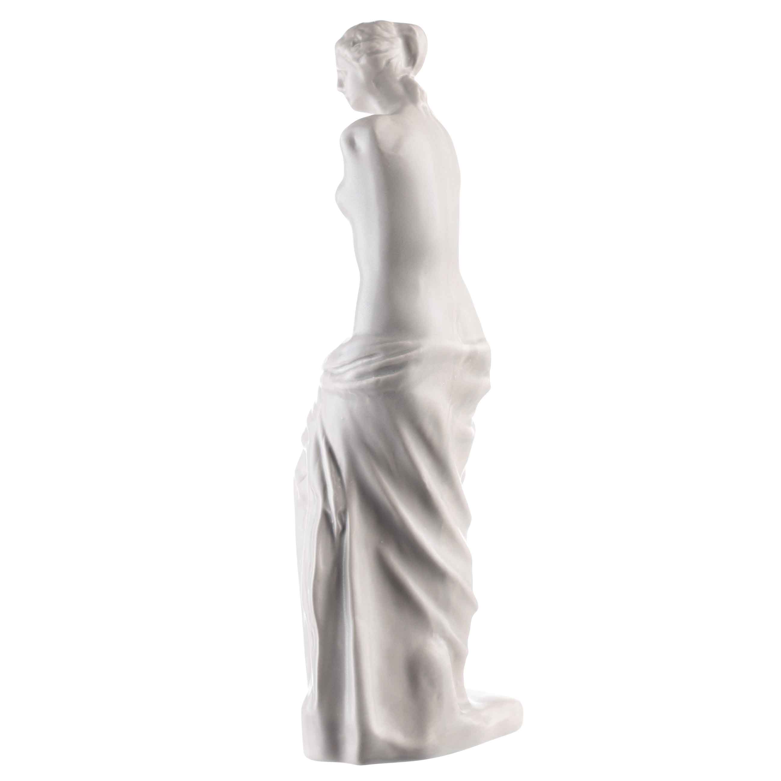 Статуэтка, 26 см, керамика, бежево-серая, Венера, Venus