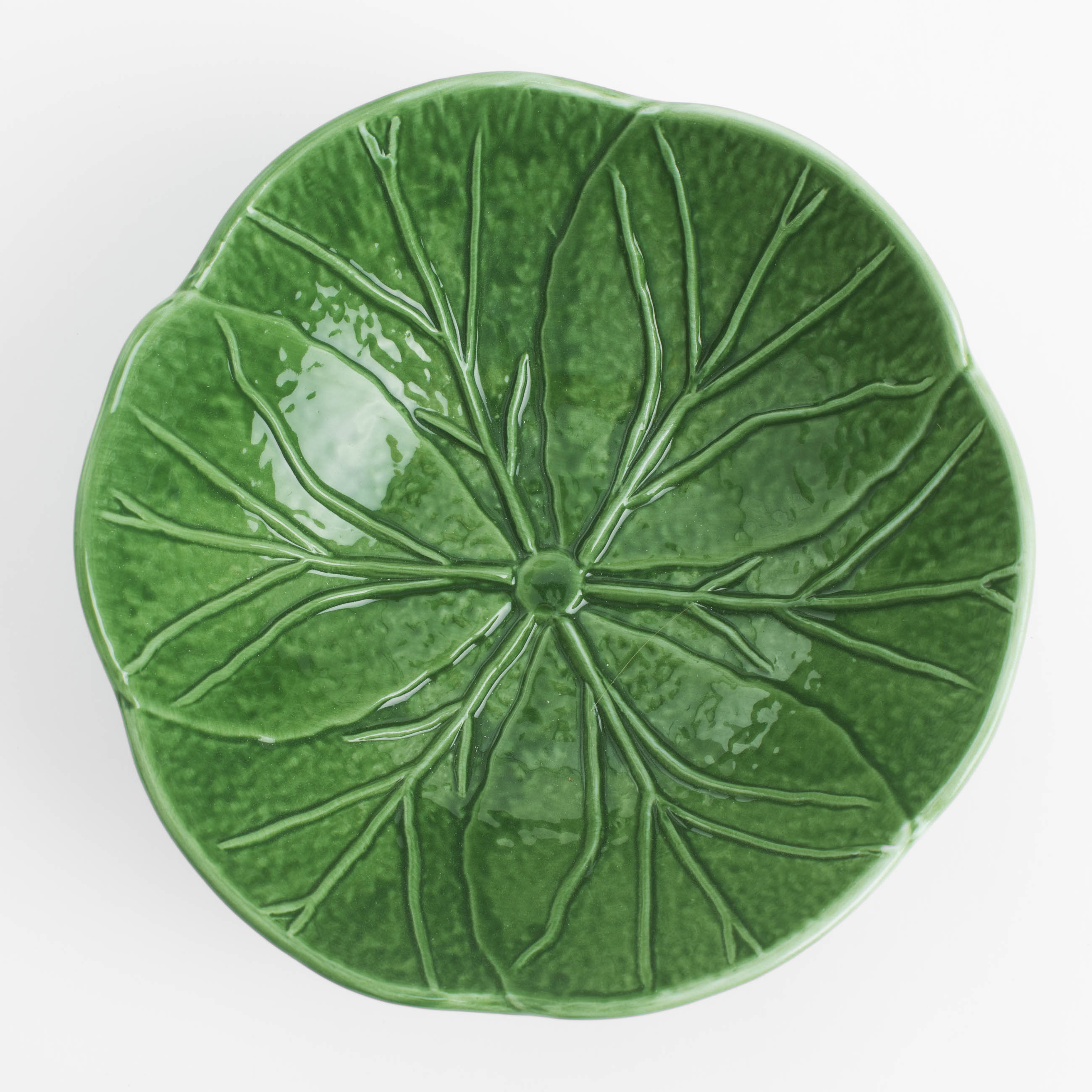 Салатник, 15х5 см, 350 мл, фарфор N, зеленый, Капуста, Cabbage изображение № 3