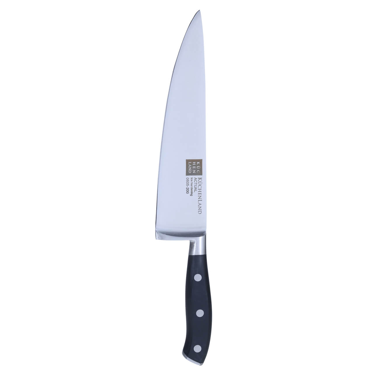 Нож поварской, 20 см, сталь/пластик, Actual изображение № 1