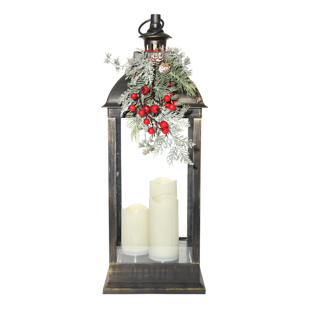 Светильник декоративный, 65 см, пластик, бронзовый, Фонарь со свечами, Christmas style
Светильник декоративный, 65 см, пластик, бронзовый, Фонарь со свечами, Christmas style
