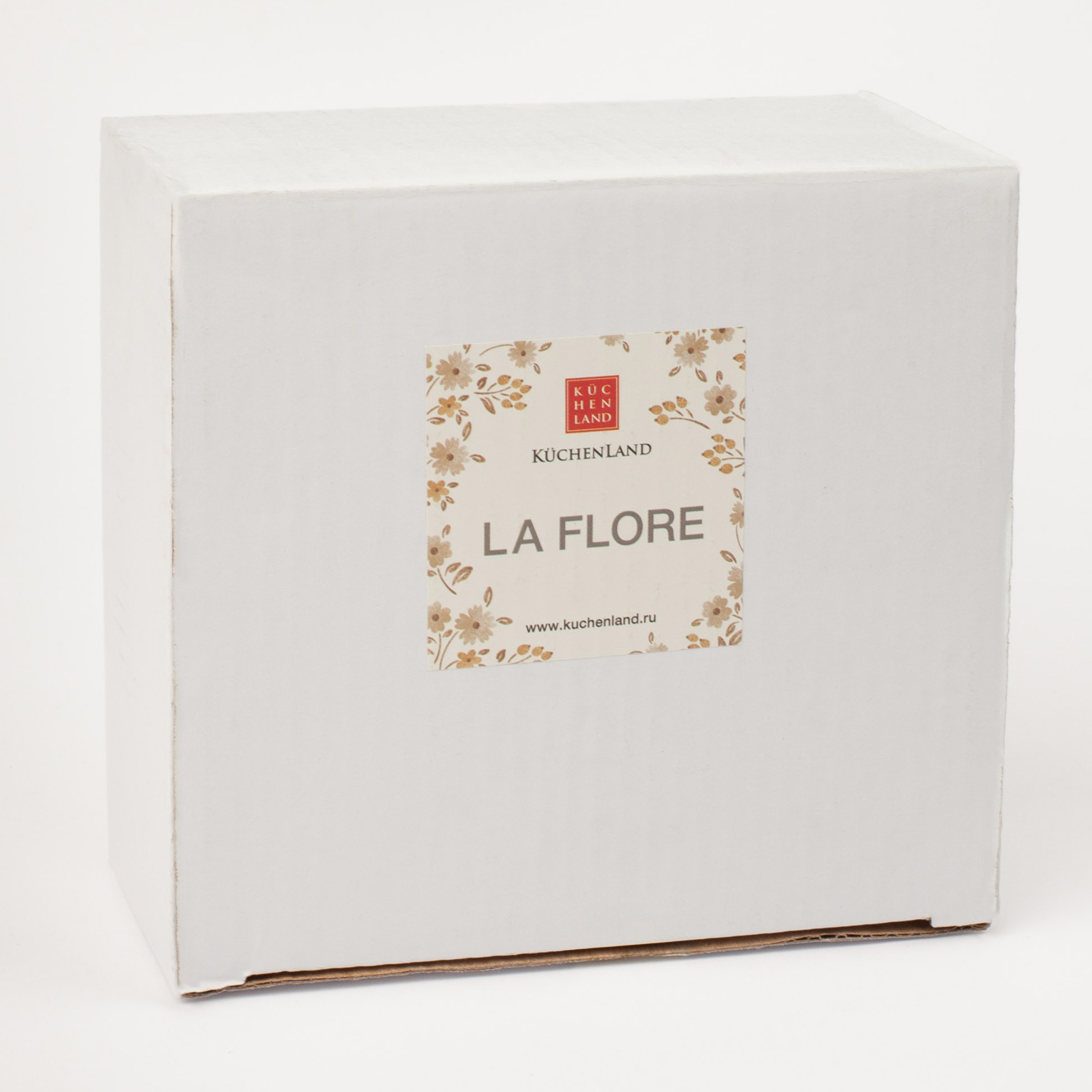 Салатник, 15х6 см, 250 мл, керамика, молочный, Винтажные цветы, La flore изображение № 6