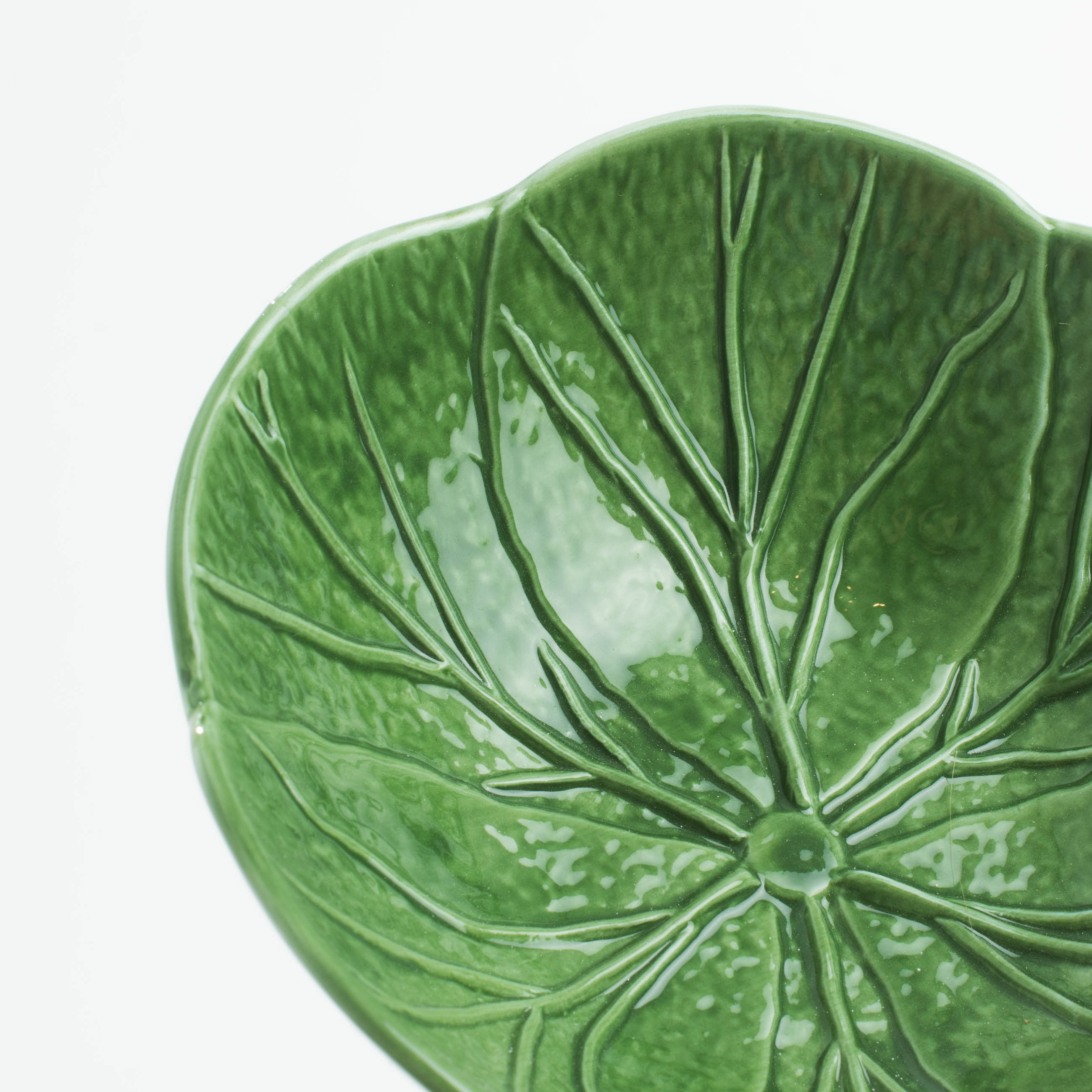 Салатник, 15х5 см, 350 мл, фарфор N, зеленый, Капуста, Cabbage изображение № 5