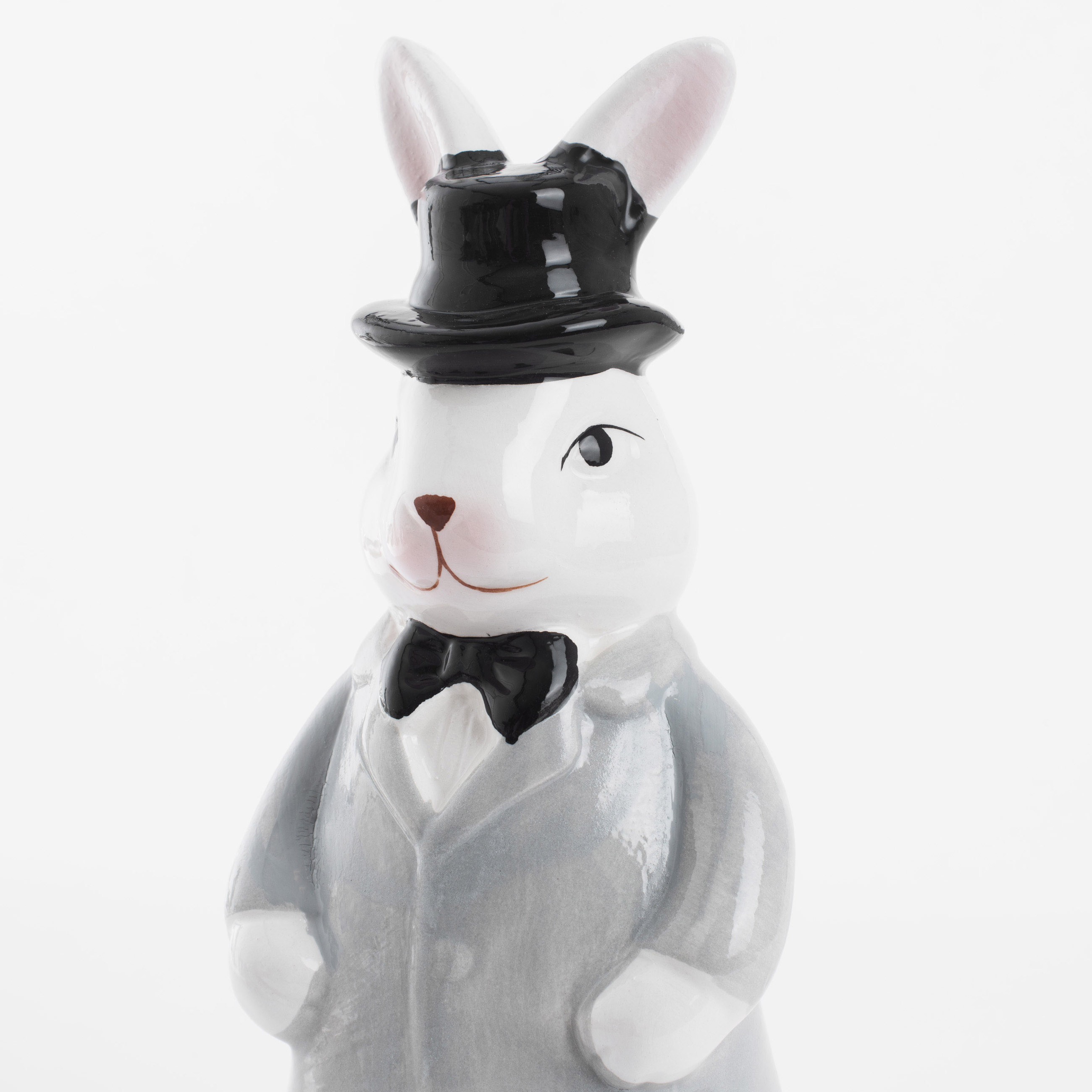 Статуэтка, 22 см, керамика, Кролик в костюме и шляпе, Easter blooming изображение № 5