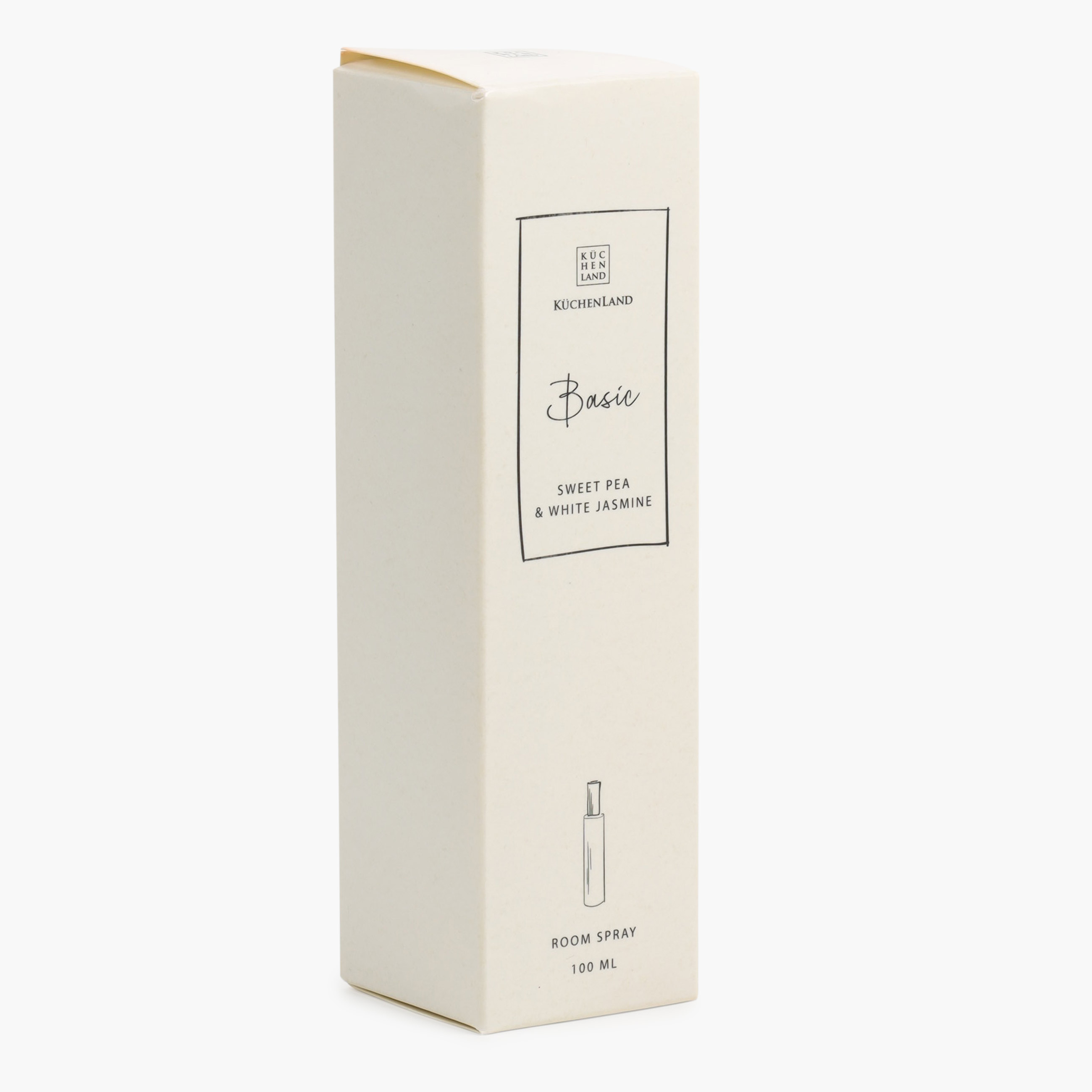 Спрей ароматический, 100 мл, белый, Sweet Pea&White Jasmine, Basic изображение № 3