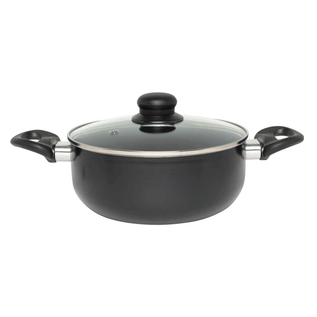 Кастрюля, 20 см, 2,2 л, с крышкой, с покрытием, алюминий, черная, Extra-light black
Кастрюля, 20 см, 2,2 л, с крышкой, с покрытием, алюминий, черная, Extra-light black