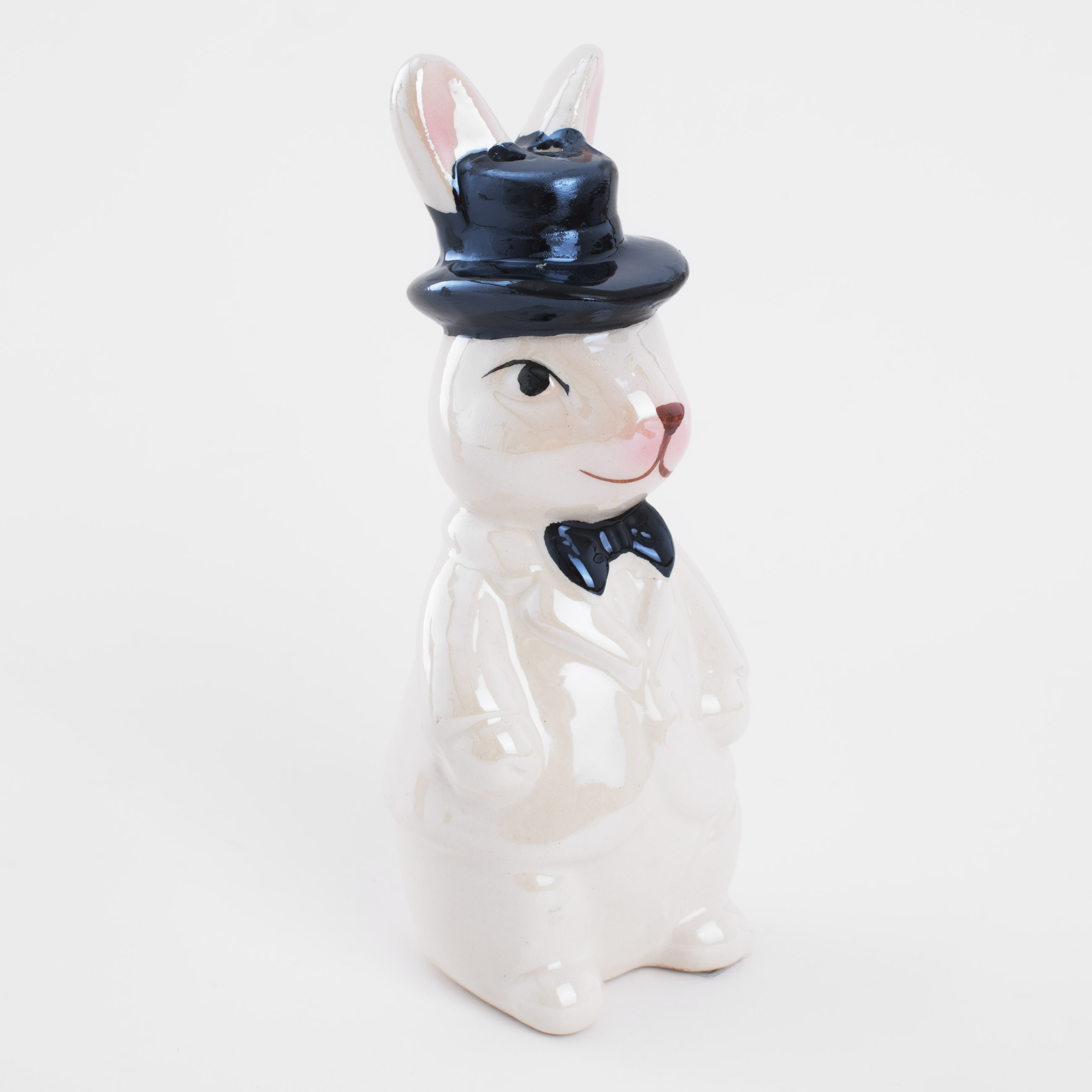 Набор для соли и перца, 13 см, керамика, перламутр, Пара кроликов, Easter blooming изображение № 6