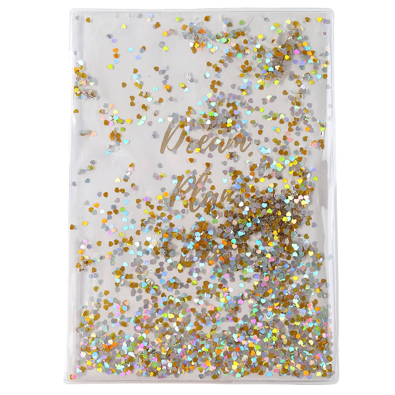 Блокнот для записей, 22х15 см, 80 л, с плавающими блестками, ПВХ, Stationery gold
Блокнот для записей, 22х15 см, 80 л, с плавающими блестками, ПВХ, Stationery gold