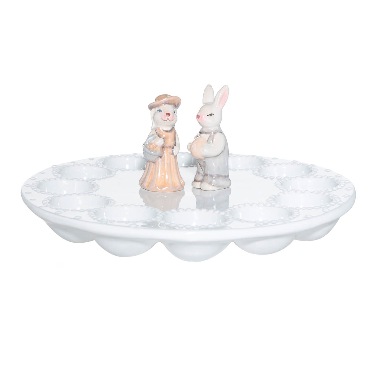 Блюдо пасхальное, 27 см, 12 отд, керамика, белое, Пара кроликов, Natural Easter
Блюдо пасхальное, 27 см, 12 отд, керамика, белое, Пара кроликов, Natural Easter