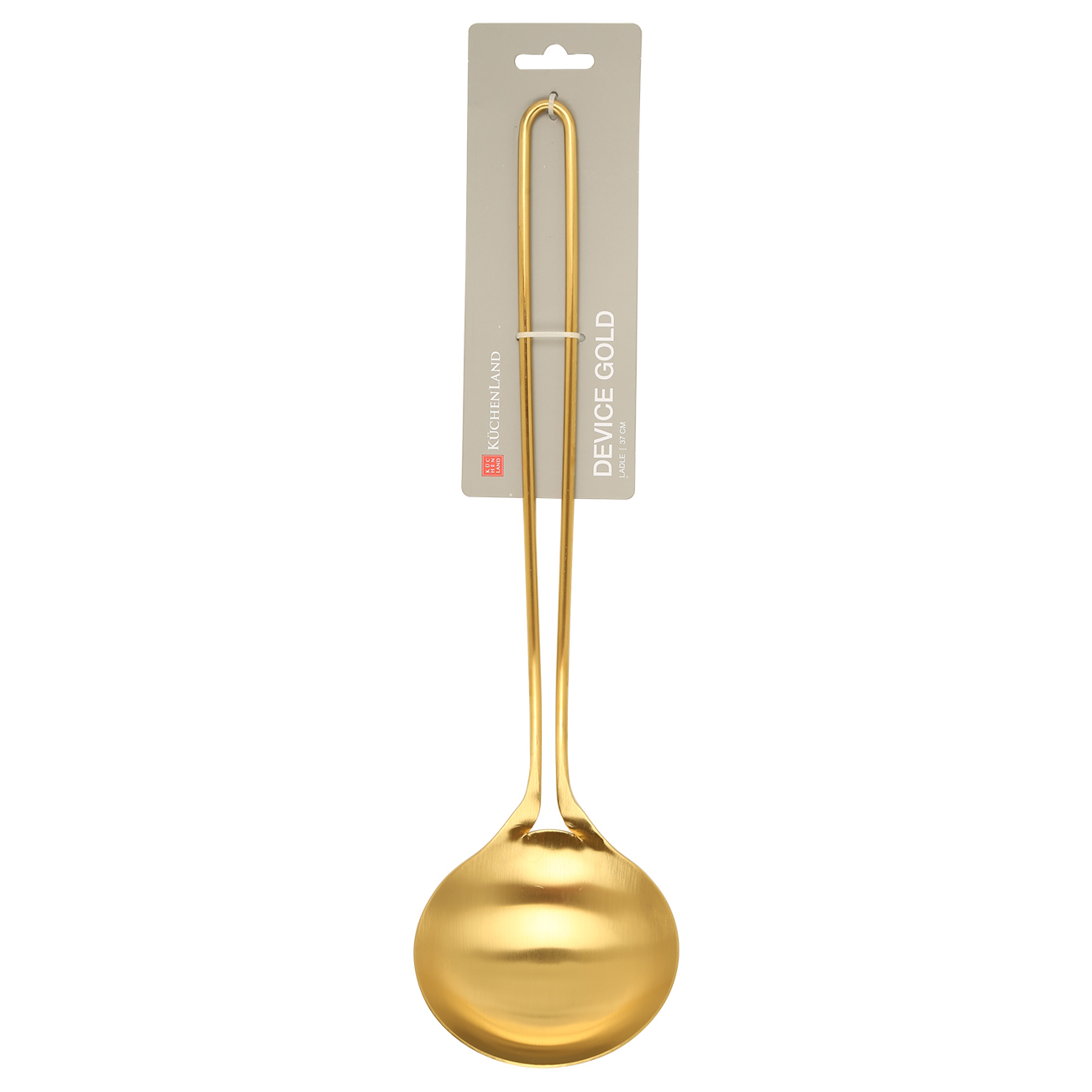 Половник, 35 см, сталь, золотистый, Device gold изображение № 2