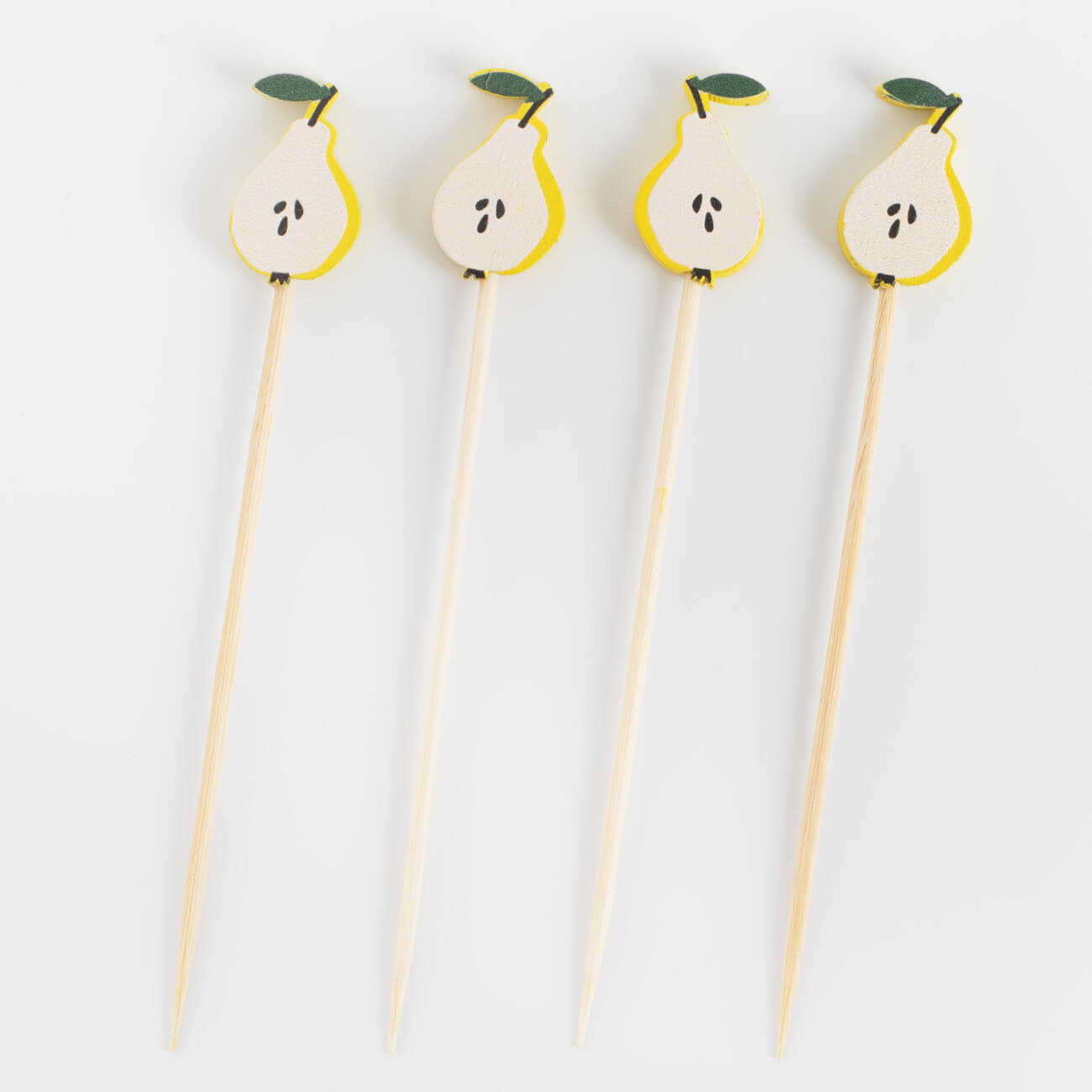 Шпажка для канапе, 9 см, 20 шт, бамбук, Груши, Elegant details 
Шпажка для канапе, 9 см, 20 шт, бамбук, Груши, Elegant details