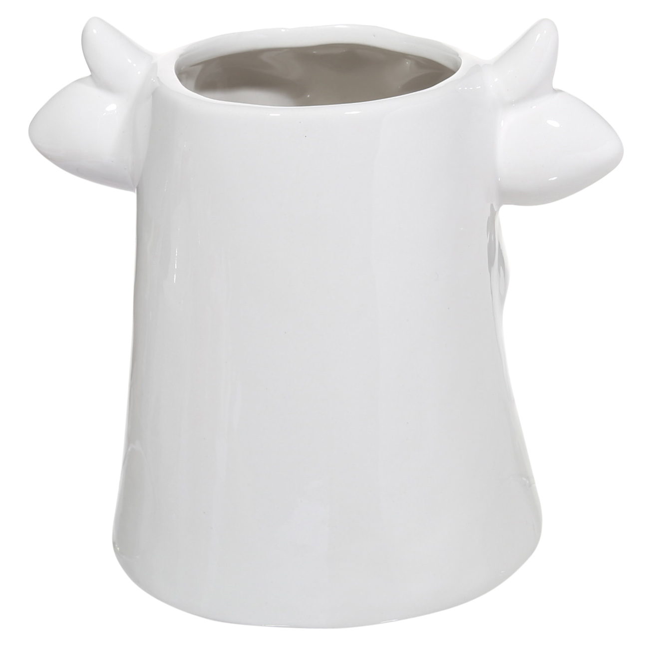 Подставка для кухонных принадлежностей, 15 см, керамика, белая, Корова, Polar bull изображение № 3