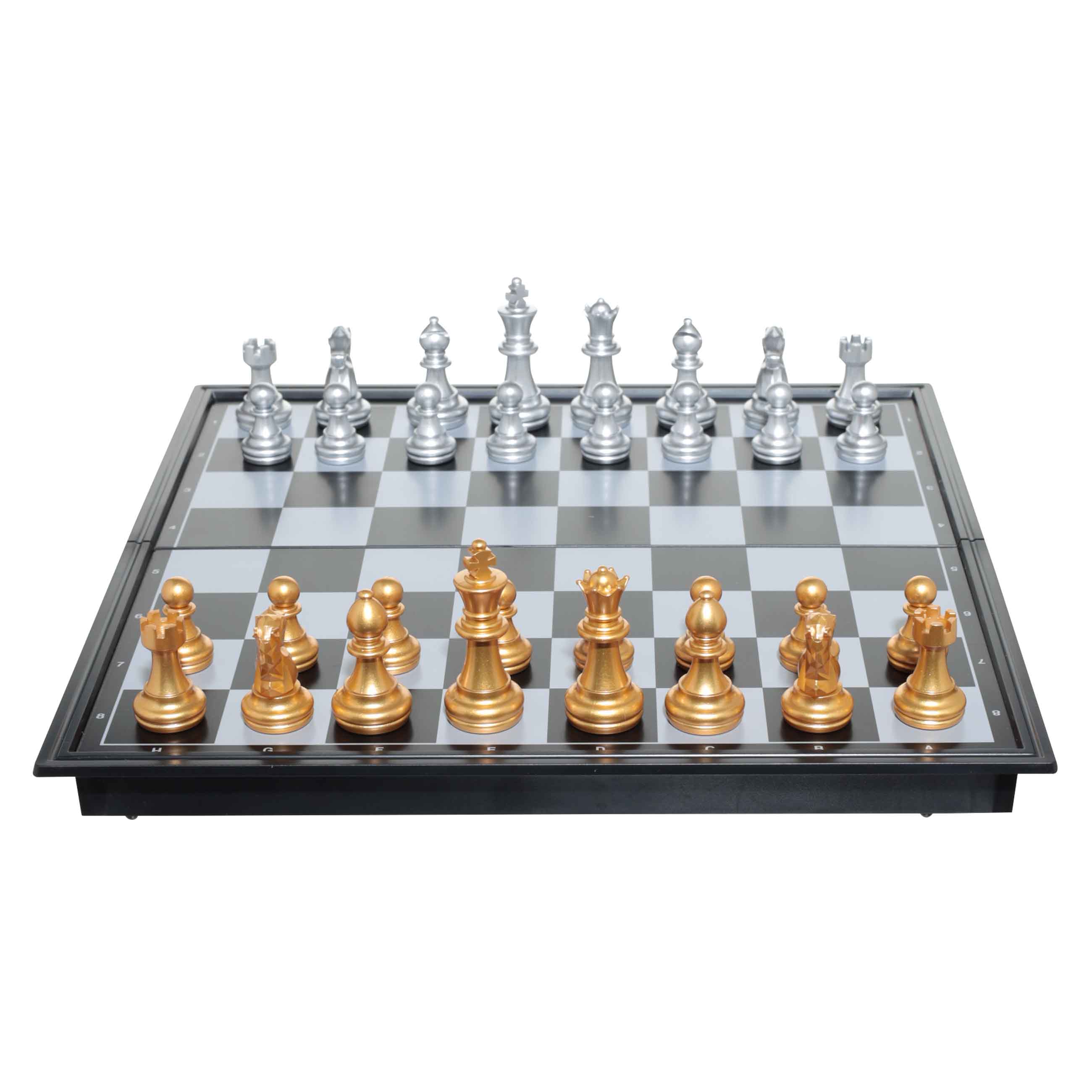 Игра настольная, 25х12 см, шахматы дорожные, пластик, Hobby light изображение № 2