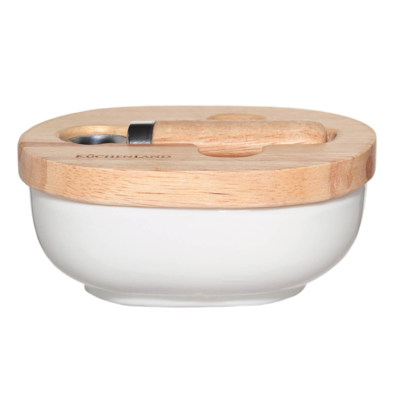 Емкость для специй, 11х8 см, 2 отд, с ложкой, фарфор P/дерево, белая, Light kitchen
Емкость для специй, 11х8 см, 2 отд, с ложкой, фарфор P/дерево, белая, Light kitchen
