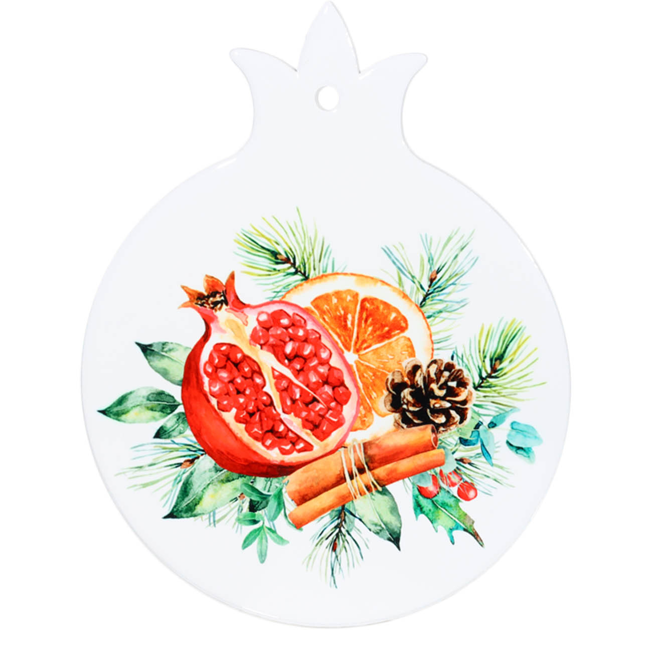 Подставка под горячее, 23 см, керамика/пробка, круглая, белая, Гранат, Christmas miracle
Подставка под горячее, 23 см, керамика/пробка, круглая, белая, Гранат, Christmas miracle