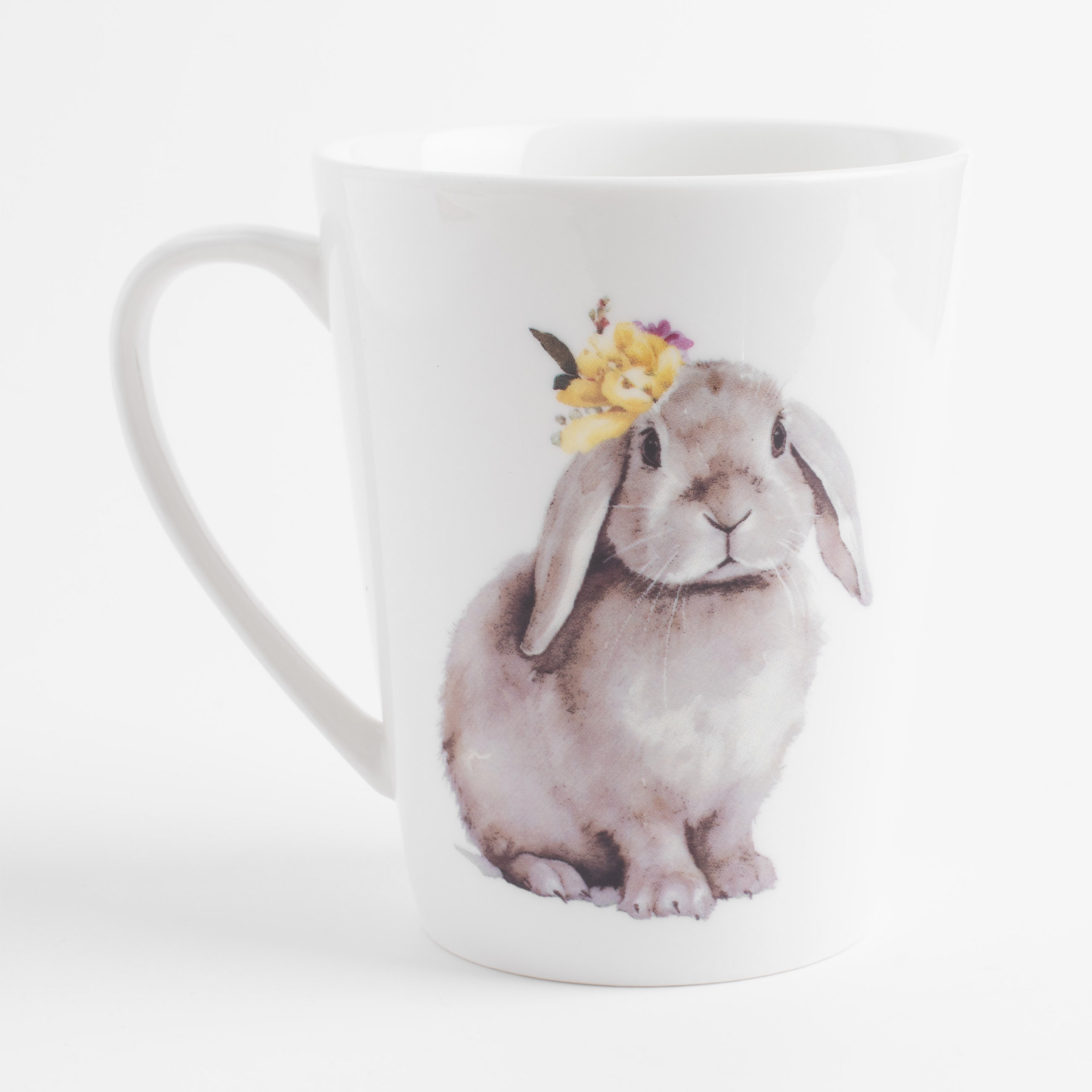 Кружка, 420 мл, фарфор N, Кролик c цветком, Pure Easter изображение № 2