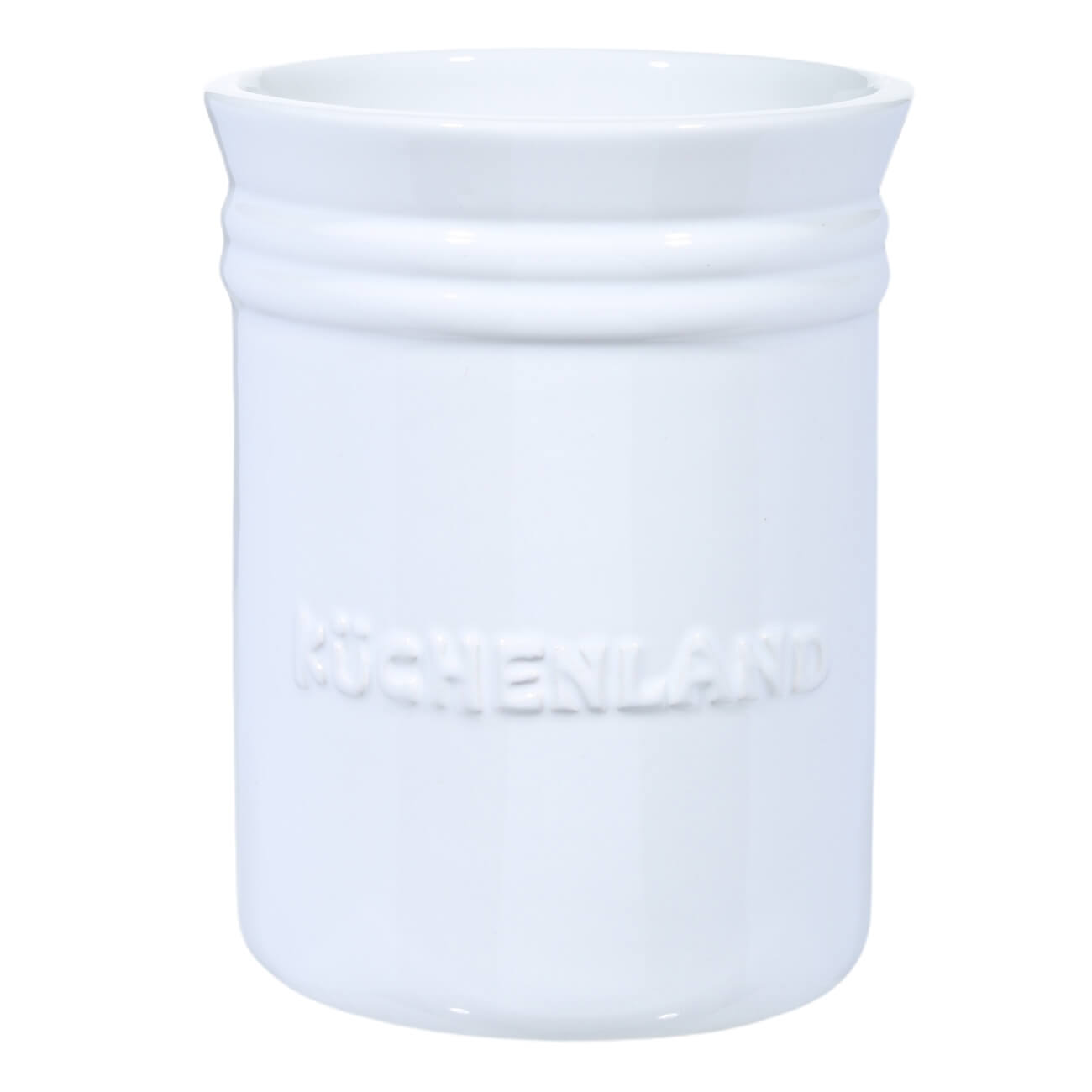 Kuchenland Подставка для кухонных принадлежностей, 15 см, керамика, белая, Ceramo
Kuchenland Подставка для кухонных принадлежностей, 15 см, керамика, белая, Ceramo