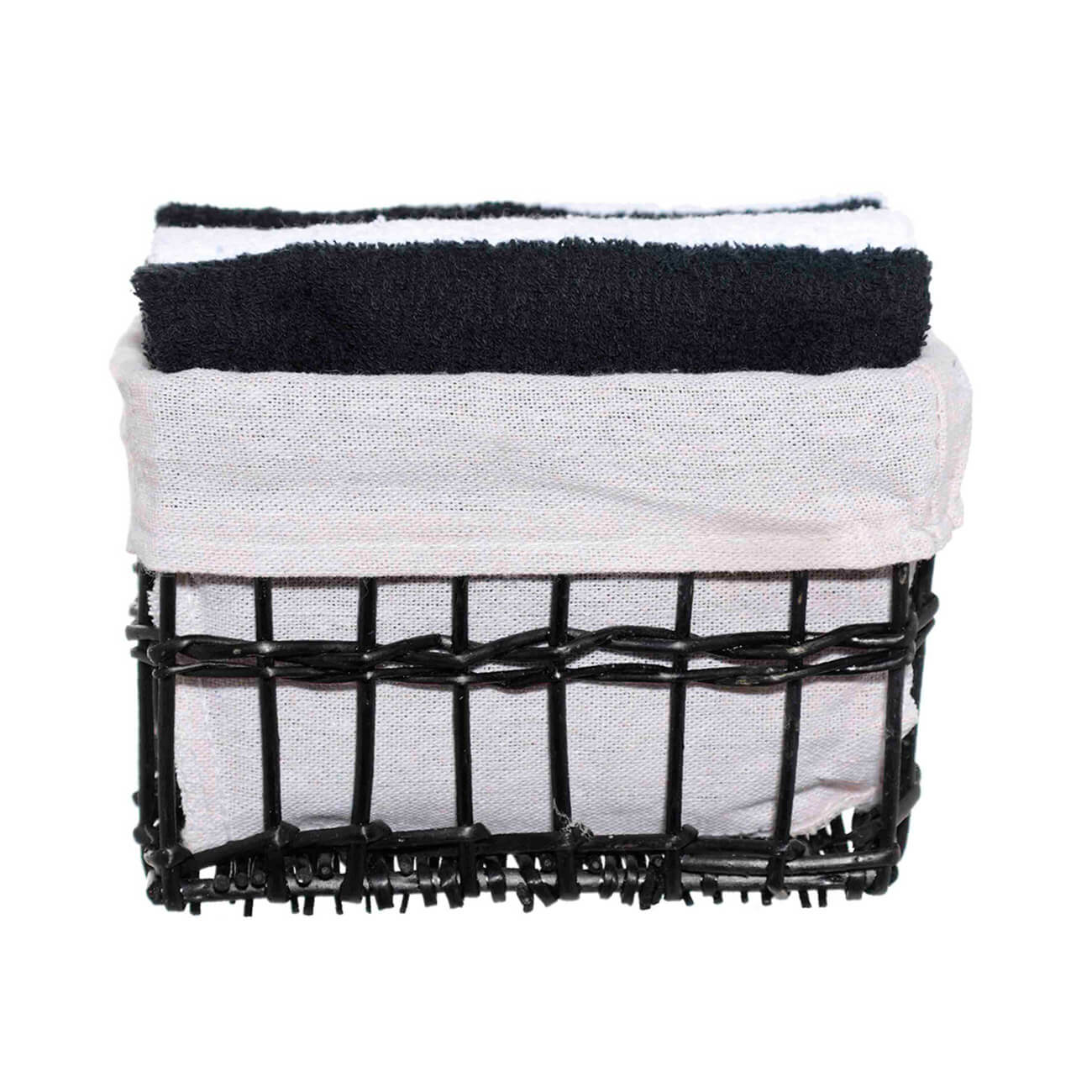 Полотенце, 30х30 см, 4 шт, в корзине, хлопок/лоза, черное/белое, Basket towel
Полотенце, 30х30 см, 4 шт, в корзине, хлопок/лоза, черное/белое, Basket towel