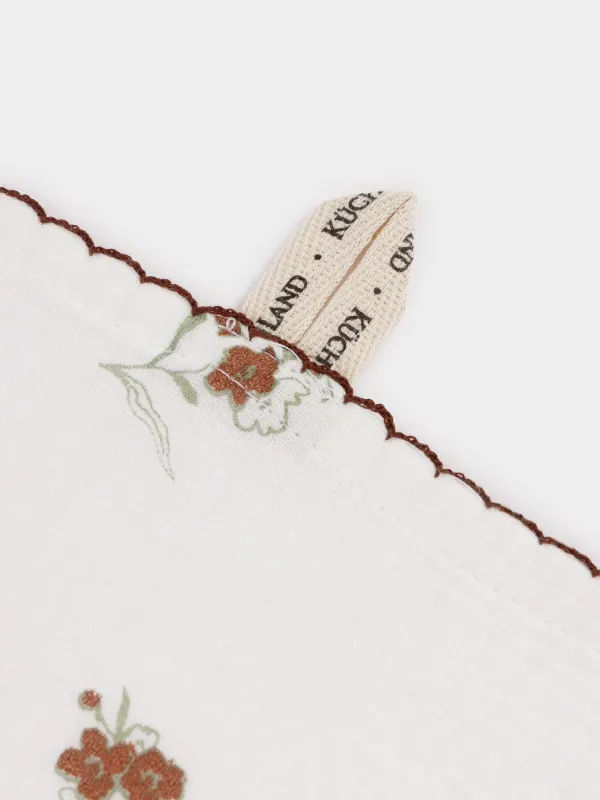 Полотенце кухонное, с рюшами, Muslin print, image-3