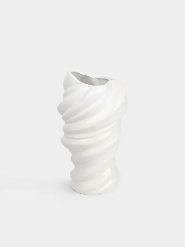 Ваза для цветов, 30 см, декоративная, Волны, Fluid, image-2