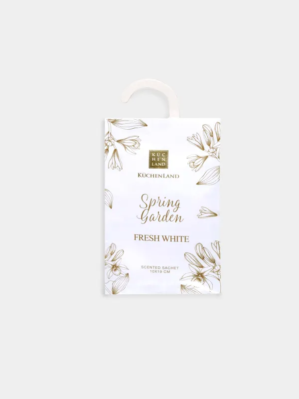 Саше ароматическое, подвесное, Spring Garden, Fresh white, image-0