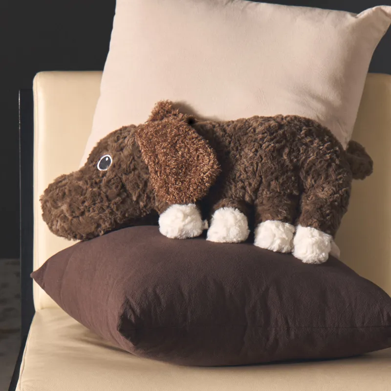 Подушка декоративная, коричневая, Dog toy