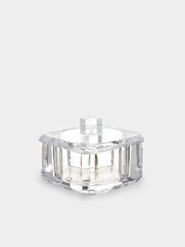 Шкатулка для ванной, 10х10 см, Грани, Shower Crystal Glance, image-0