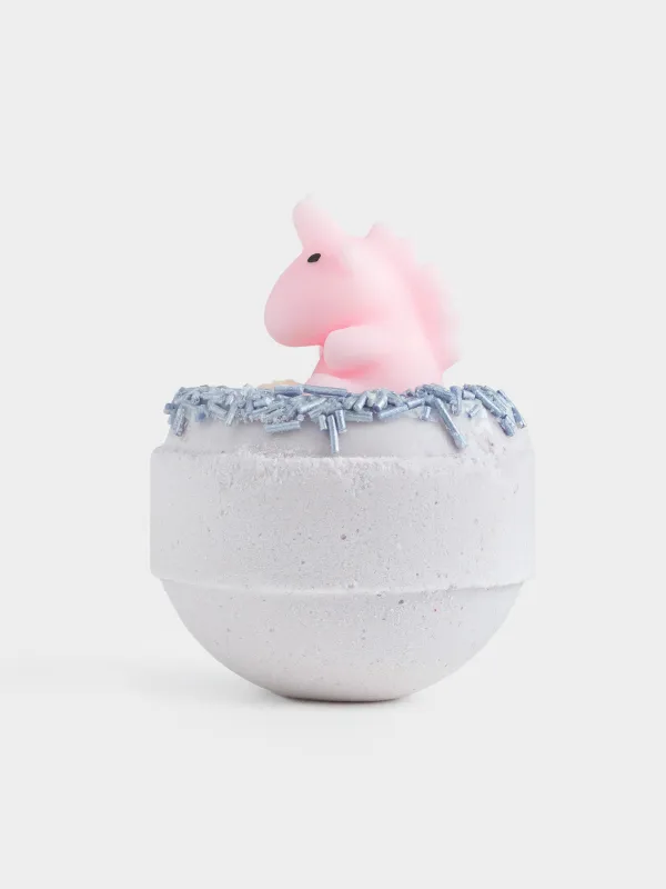 Бомбочка для ванны, с игрушкой, Ежевика и ваниль, Unicorn, image-3