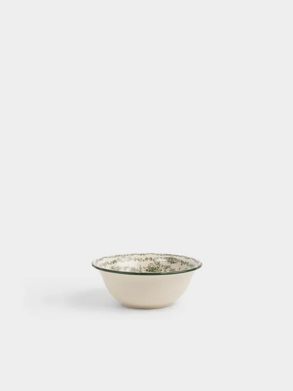 Салатник, 16x6 см, Зеленые цветы, Green lace, image-0