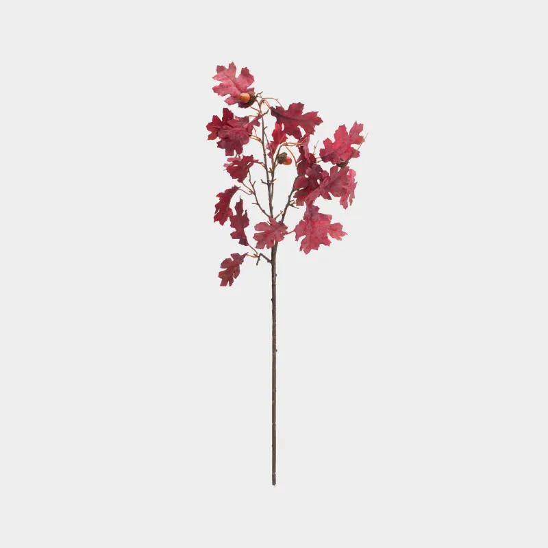 Ветка декоративная, 76 см, Желуди с листьями, Grand garden decor