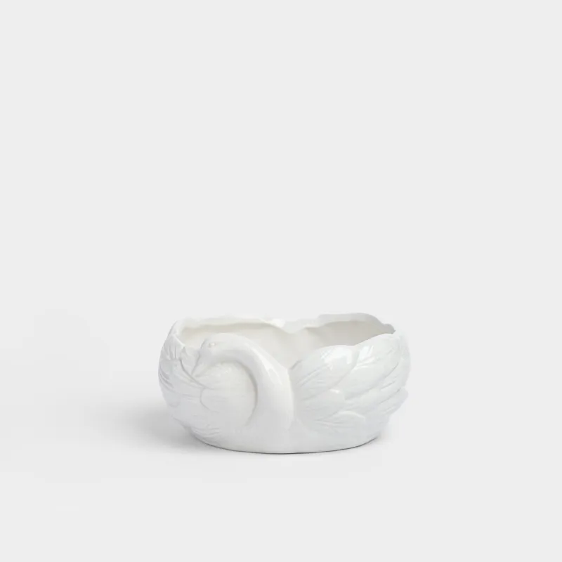 Конфетница, 16х7 см, Лебедь, Swan