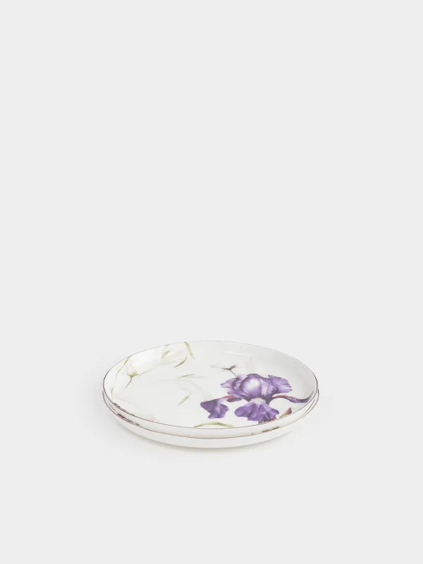 Тарелка десертная, 20 см, 2 шт, Ирис, Antarctica Flowers, image-2