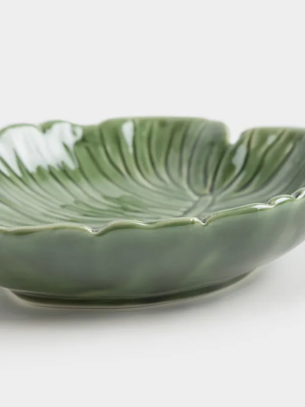 Блюдо декоративное, 20х16х5 см, Тропический лист, Tropical, image-4