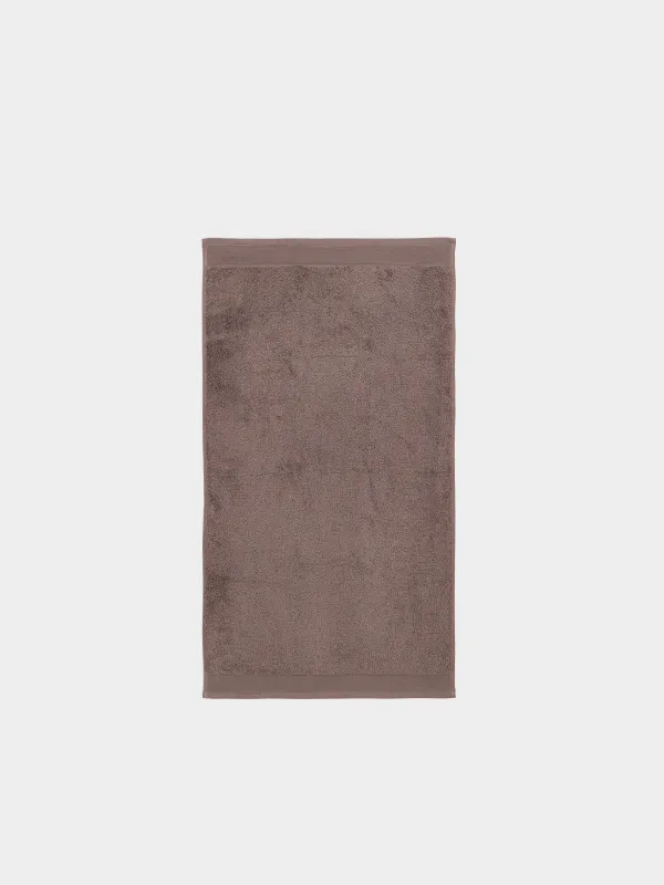 Полотенце, 40х60 см, хлопок, коричневое, Gentle cotton, image-1