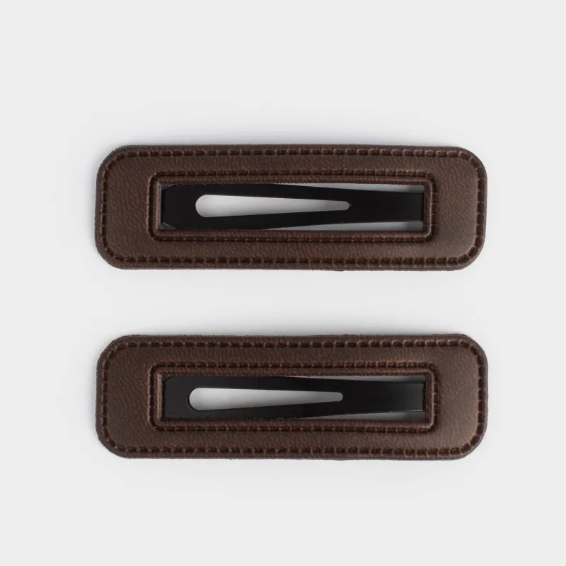Заколка для волос, Basic Leather