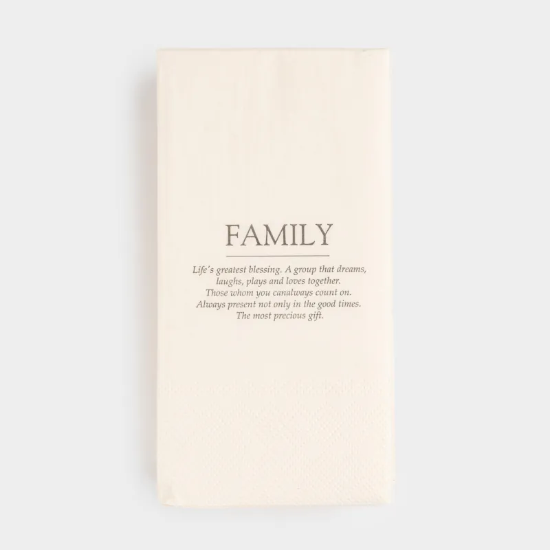 Салфетки бумажные, 33х33 см, 20 шт, Family, Course
