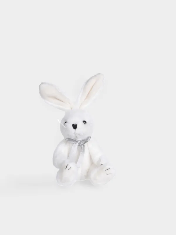 Игрушка, 20 см, мягкая, с подвижными лапами, Кролик, Rabbit toy, image-1