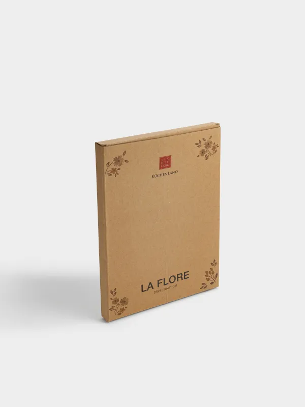 Блюдо, 30х21 см, Винтажные цветы, La flore, image-5