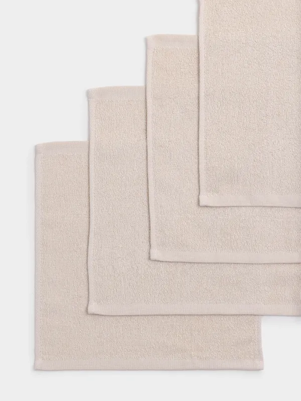 Полотенце, 30х30 см, 4 шт, в корзине, Basket towel, image-1