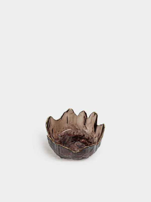 Пиала, 13х6 см, с золотистым кантом, Nautilus color, image-1