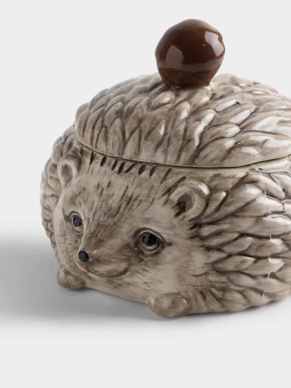 Емкость для хранения, 20х15 см, 1,6 л, Еж с грибом, Hedgehog, image-1