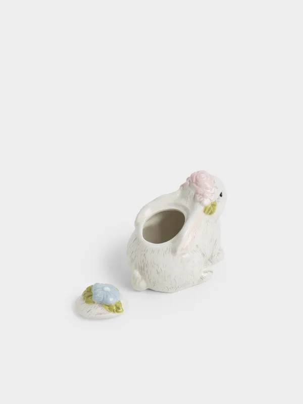 Емкость для хранения, 200 мл, Кролик с цветами, Easter, image-3