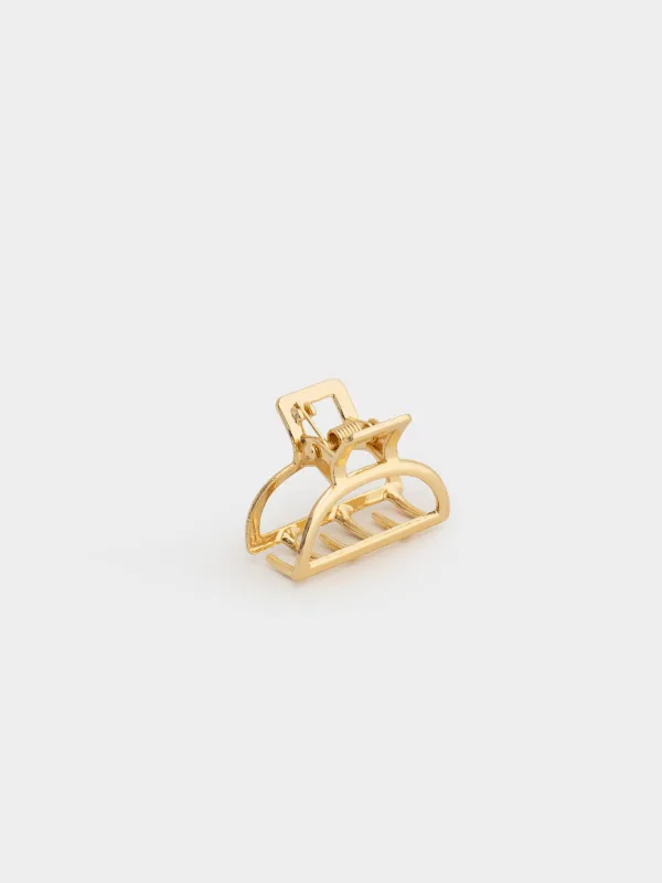 Заколка для волос, 3 см, металл, Fantastic gold, image-1