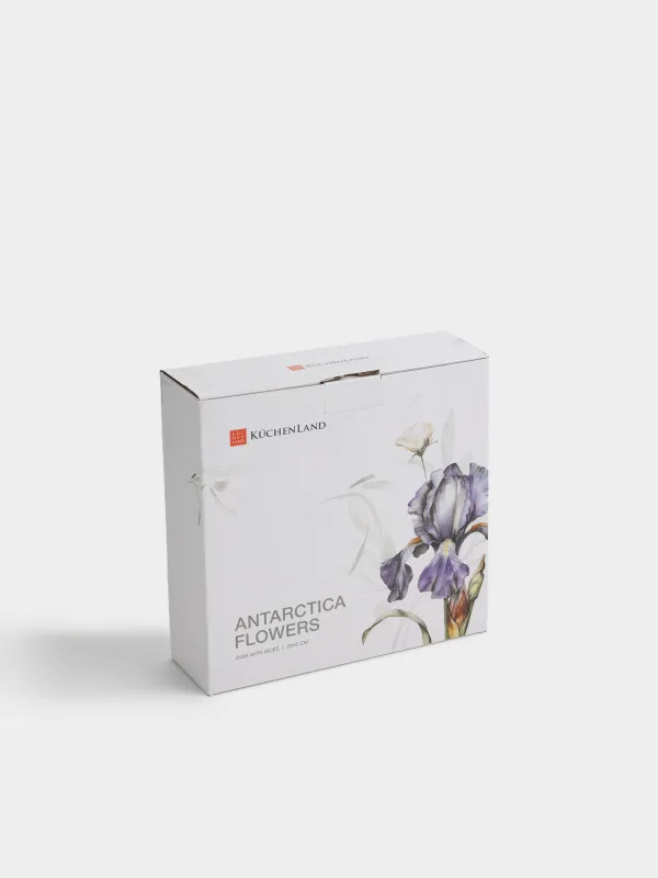 Блюдо, 20х6 см, с бортами, Ирис, Antarctica Flowers, image-4