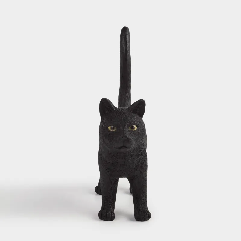 Статуэтка, 24х23 см, Кот, Cat night, image-2