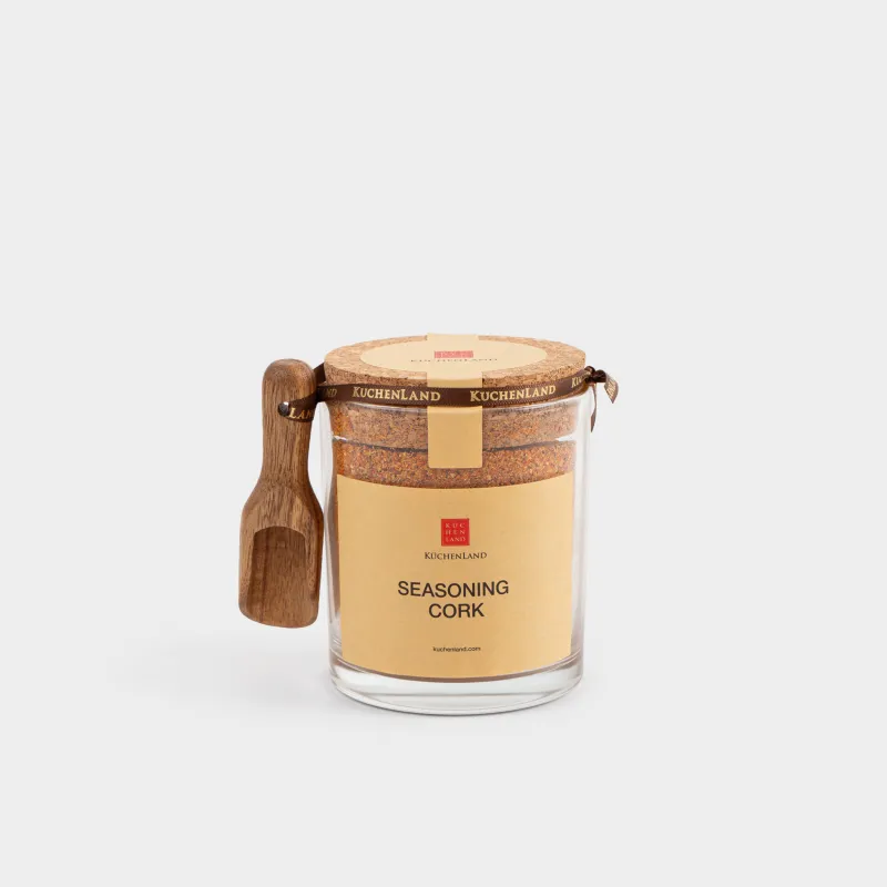 Емкость для специй, 12 см, с наполнением, Чеснок травы, Seasoning cork