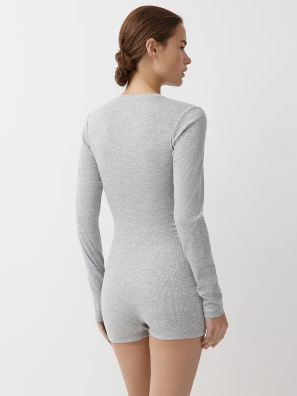 Комбинезон в рубчик с шортами Jelika, image-3