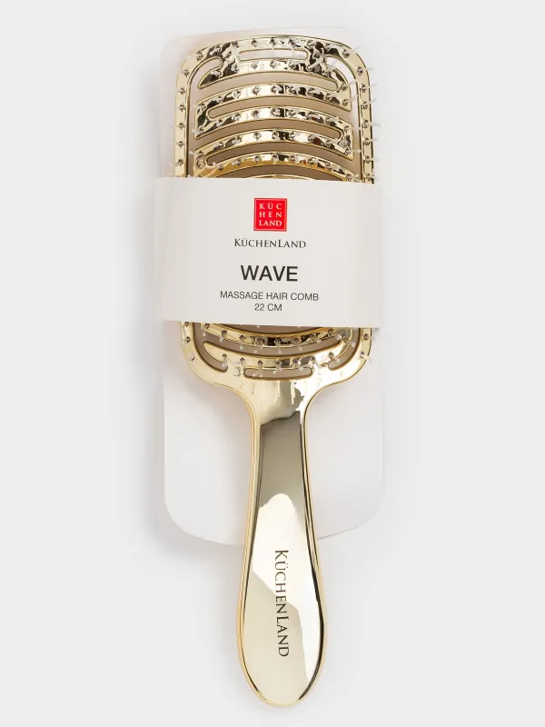 Расческа массажная для волос, Wave, image-4