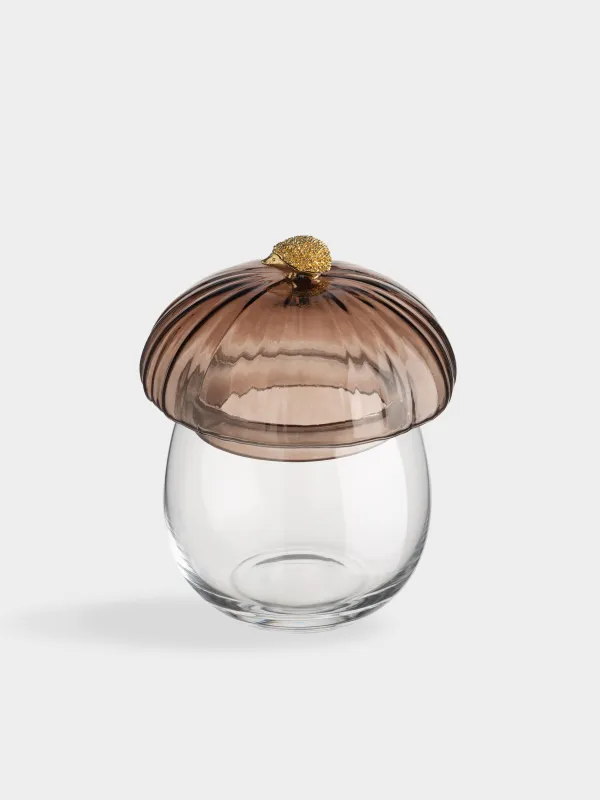 Емкость для хранения, 1 л, Еж на грибе, Clear figure, image-0