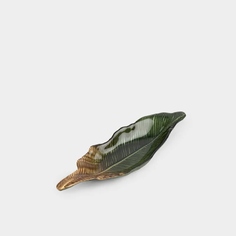 Блюдо, 49х18х5 см, Лист, Royal jungle