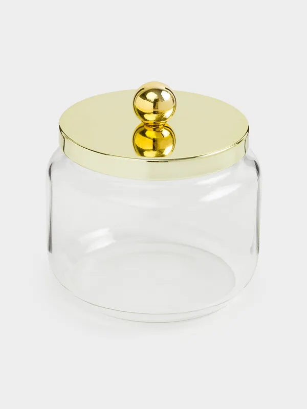 Емкость для хранения, 300 мл, Classic gold, image-1